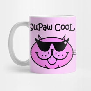 SuPaw CooL - PURRty in PINK Mug